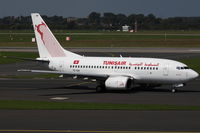 TS-ION @ EDDL - Tunisair, Boeing 737-6H3, CN: 29499/0510, Name: Utique - by Air-Micha