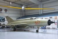 507 - Mikoyan i Gurevich MiG-21PF FISHBED-D at the CAF Arizona Wing Museum, Mesa AZ - by Ingo Warnecke