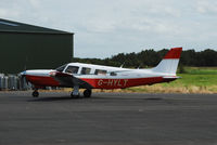 G-HYLT @ EIAB - Taxi-ing to the ramp at Abbeyshrule. - by Noel Kearney