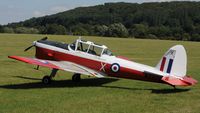 G-BWUT @ EGBL - 1. WZ879 at The de Havilland Moth Club International Moth Rally, celebrating the 80th anniversary of the DH82 Tiger Moth. Held at Belvoir Castle. A most enjoyable day.