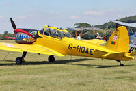 G-HDAE - Guest at the 80th Anniversary De Havilland Moth Club International Rally at Belvoir Castle , United Kingdom - by Terry Fletcher