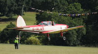 G-ALWB @ EGBL - 45. Limbo flying at The de Havilland Moth Club International Moth Rally, celebrating the 80th anniversary of the DH82 Tiger Moth. Held at Belvoir Castle. A most enjoyable day.