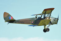G-BLUZ - Participant at the 80th Anniversary De Havilland Moth Club International Rally at Belvoir Castle , United Kingdom - by Terry Fletcher
