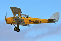 G-AOBX - Participant at the 80th Anniversary De Havilland Moth Club International Rally at Belvoir Castle , United Kingdom