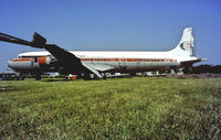 OY-DMT @ EKCH - Fire Dump Copenhagen Kastrup 2.7.86 - by leo larsen