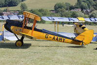 G-AAMY - Participant at the 80th Anniversary De Havilland Moth Club International Rally at Belvoir Castle , United Kingdom - by Terry Fletcher
