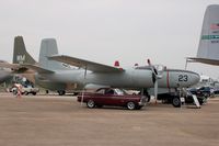 N3428G @ DOV - 1944 Douglas A-26C Invader and Ford Falcons at the Air Mobility Command Museum, Dover AFB, DE - by scotch-canadian