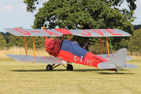 G-AJVE - Participant at the 80th Anniversary De Havilland Moth Club International Rally at Belvoir Castle , United Kingdom - by Terry Fletcher