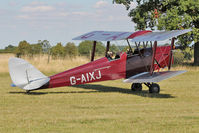 G-AIXJ - Participant at the 80th Anniversary De Havilland Moth Club International Rally at Belvoir Castle , United Kingdom - by Terry Fletcher