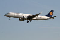 D-AECE @ EBBR - Arrival of flight LH1006 to RWY 25L - by Daniel Vanderauwera