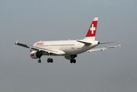 HB-IJJ @ EBBR - Flight LX786 is descending to RWY 25L - by Daniel Vanderauwera