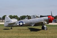 N7083C @ KOSH - North American SNJ-4 - by Mark Pasqualino