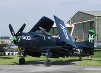 G-RADR @ EHLE - Aviodrome Aviation Museum Military -Warbird
 Fly In , 
Lelystad Airport - by Henk Geerlings