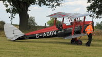 G-ADGV @ EGBL - 2. The de Havilland Moth Club International Moth Rally, celebrating the 80th anniversary of the DH82 Tiger Moth. Held at Belvoir Castle. A most enjoyable day.