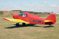 G-BGMJ @ EGBR - Gardan GY-201 Minicab at Breighton Airfield's Wings & Wheels Weekend, July 2011. - by Malcolm Clarke