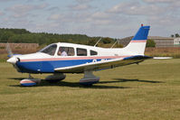 G-FLAV @ EGBR - Piper PA-28-161 Cherokee Warrior II at Breighton Airfield's Wings & Wheels Weekend, July 2011. - by Malcolm Clarke