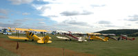 G-ANFI @ EGBL - The de Havilland Moth Club International Moth Rally, celebrating the 80th anniversary of the DH82 Tiger Moth. Held at Belvoir Castle. A most enjoyable day.