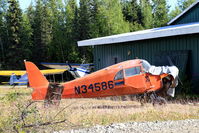 N34586 @ BGQ - N34586 Aeronca 56 at Big Lake AK 19 July 2011 - by Pete Hughes