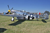 N5500S @ OSH - 1944 North American F-51D, ex USAF  44-63655
at 2011 Oshkosh - by Terry Fletcher