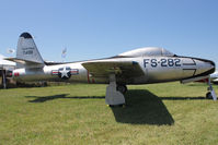 47-1498 @ OSH - 1947 Republic F-84C-6-RE Thunderjet, at 2011 Oshkosh - by Terry Fletcher