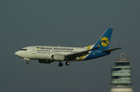 UR-GAW @ LOWW - Ukraine International Boeing 737 - by Thomas Ranner