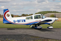 G-BFXW @ EGBR - Grumman American AA-5B Tiger at Breighton Airfield's Summer Fly-In, August 2011 - by Malcolm Clarke