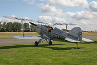 G-ABVE @ EGBR - Arrow Active 2 at The Real Aeroplane Company's Summer Fly-In, Breighton Airfield, August 2011 - by Malcolm Clarke