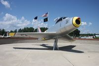 49-1095 @ MTC - F-86A with false serials - by Florida Metal