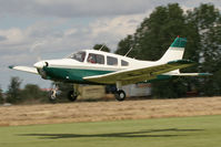 G-DKEY @ EGBR - Piper PA-28-161 Cherokee Warrior II at Breighton Airfield's Summer Fly-In, August 2011. - by Malcolm Clarke