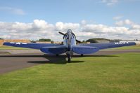 G-BUKY @ EGBR - Airfield resident CCF T.6 Harvard 4M at Breighton Airfield's Summer Fly-In, August 2011 - by Malcolm Clarke