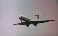 CCCP-86698 @ LHR - Ilyushin Il-62 Classic of Aeroflot on final approach to Heathrow in November 1974. - by Peter Nicholson