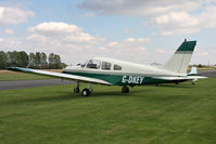 G-DKEY @ EGBR - Piper PA-28-161 Cherokee Warrior II at Breighton Airfield's Summer Fly-In, August 2011. - by Malcolm Clarke