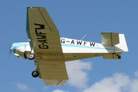 G-AWFW @ EGBR - Jodel D-117 at Breighton Airfield's Summer Fly-In, August 2011. - by Malcolm Clarke
