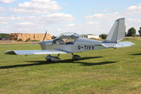 G-TIVV @ EGBR - Aerotechnik EV-97 Eurostar at Breighton Airfield's Summer Fly-In, August 2011. - by Malcolm Clarke