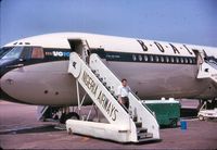 G-ARVF @ KANO - At Kano Nigeria April 1964 during route proving flight.
Believed to be last proving flight before service. - by George stevenson