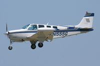 N1555G @ FTW - Landing at Meacham Field - Fort Worth, TX