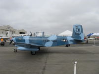 N18255 @ CMA - Beech A45 as T-34A MENTOR 'Ginny Sue', Continental O-470-13 225 Hp - by Doug Robertson