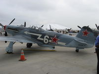N529SB @ CMA - 1945 Yakovlev YAK-3M, Klimov VK-105PF-2 V-12 1,300 Hp, Note: radiator dump chute open, see further specs & performance data on N529SB Profile Page. - by Doug Robertson