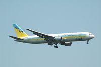 JA98AD @ RJCC - AIR DO  Boeing 767 Approach at Runway 19L