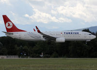 TC-JFY @ LSGG - Landing rwy 23 - by Shunn311