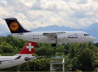 D-AVRA @ LSGG - Landing rwy 23 - by Shunn311