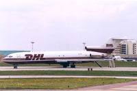 OO-DHY @ BRU - DHL - by Henk Geerlings