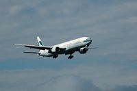 B-HNK @ RJCC - CPA Boeing 777-367 Approach at rwy 19L - by A.Itoh