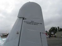 N540GM @ CMA - North American SNJ-4, P&W R-1340 Wasp 600 Hp, tail - by Doug Robertson