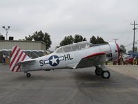 N2863G @ CMA - 1958 North American SNJ-6, P&W R-1340 Wasp 600 Hp - by Doug Robertson