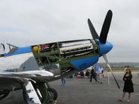 N2051D @ CMA - 1944 North American/Aero Classics P-51D-25NA MUSTANG 'This Is It', Packard license-built Rolls-Royce V-1650-7 Merlin 1,695 Hp, engine - by Doug Robertson
