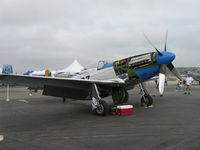 N2051D @ CMA - 1944 North American/Aero Classics P-51D-25NA MUSTANG 'This Is It', Packard license-built Rolls-Royce V-1650-7 Merlin 1,695 Hp, Limited class - by Doug Robertson