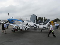 N2051D @ CMA - 1944 North American/Aero Classics P-51D-25NA MUSTANG 'This Is It', Packard license-built Rolls-Royce V-1650-7 Merlin 1,695 Hp, Limited class - by Doug Robertson