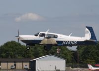 N451US @ KOSH - Mooney M20R