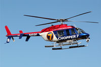 N69F @ KPAE - KPAE/PAE Chopper 7 (N soixante neuf fox ) manouvering to land on the Castle and Cooke ramp at thier own risk according to the tower.